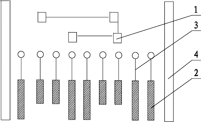 Gold-plating method of long and short golden fingers