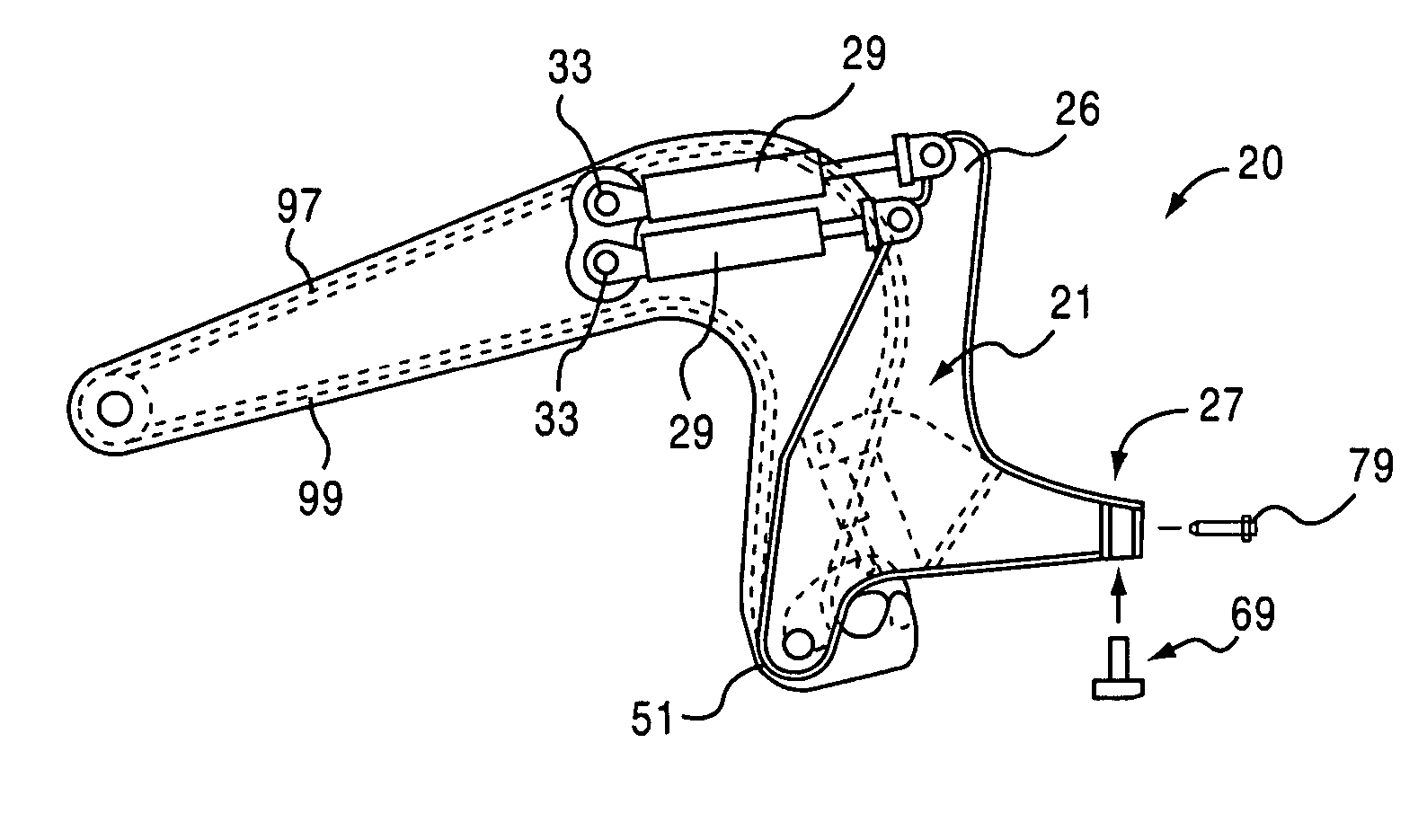 Gooseneck hitch assembly with u-shaped toe and method of use