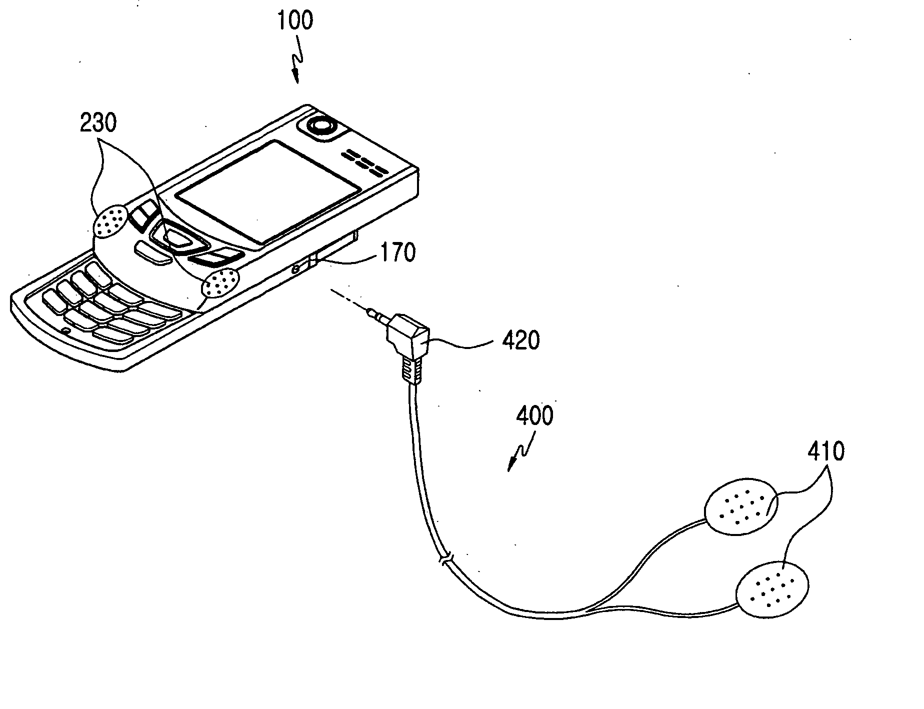 Low frequency stimulator provided in a mobile terminal and method for controlling the same