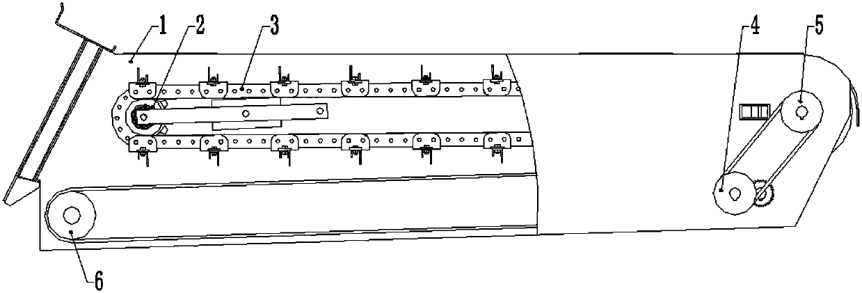 Floating blockage-proof energy-saving low-noise intermediate conveying device