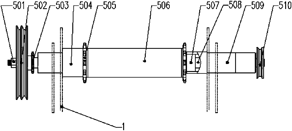 Floating blockage-proof energy-saving low-noise intermediate conveying device