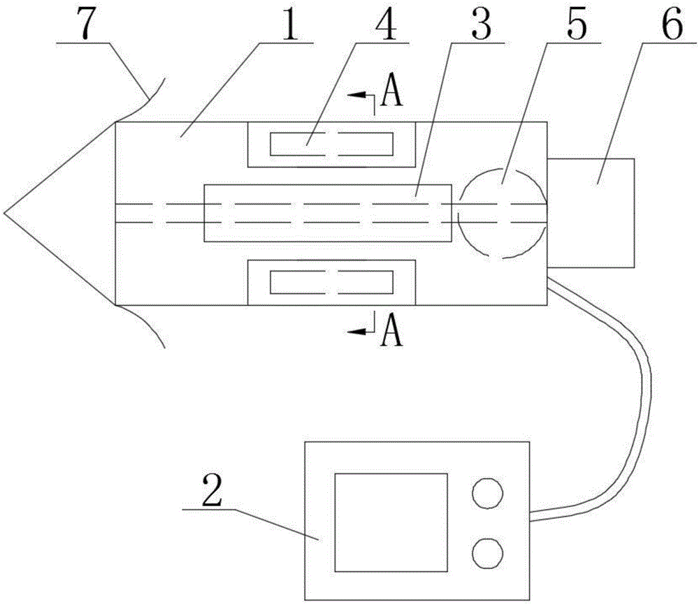 Attitude adjustable surrounding rock stress measurement device