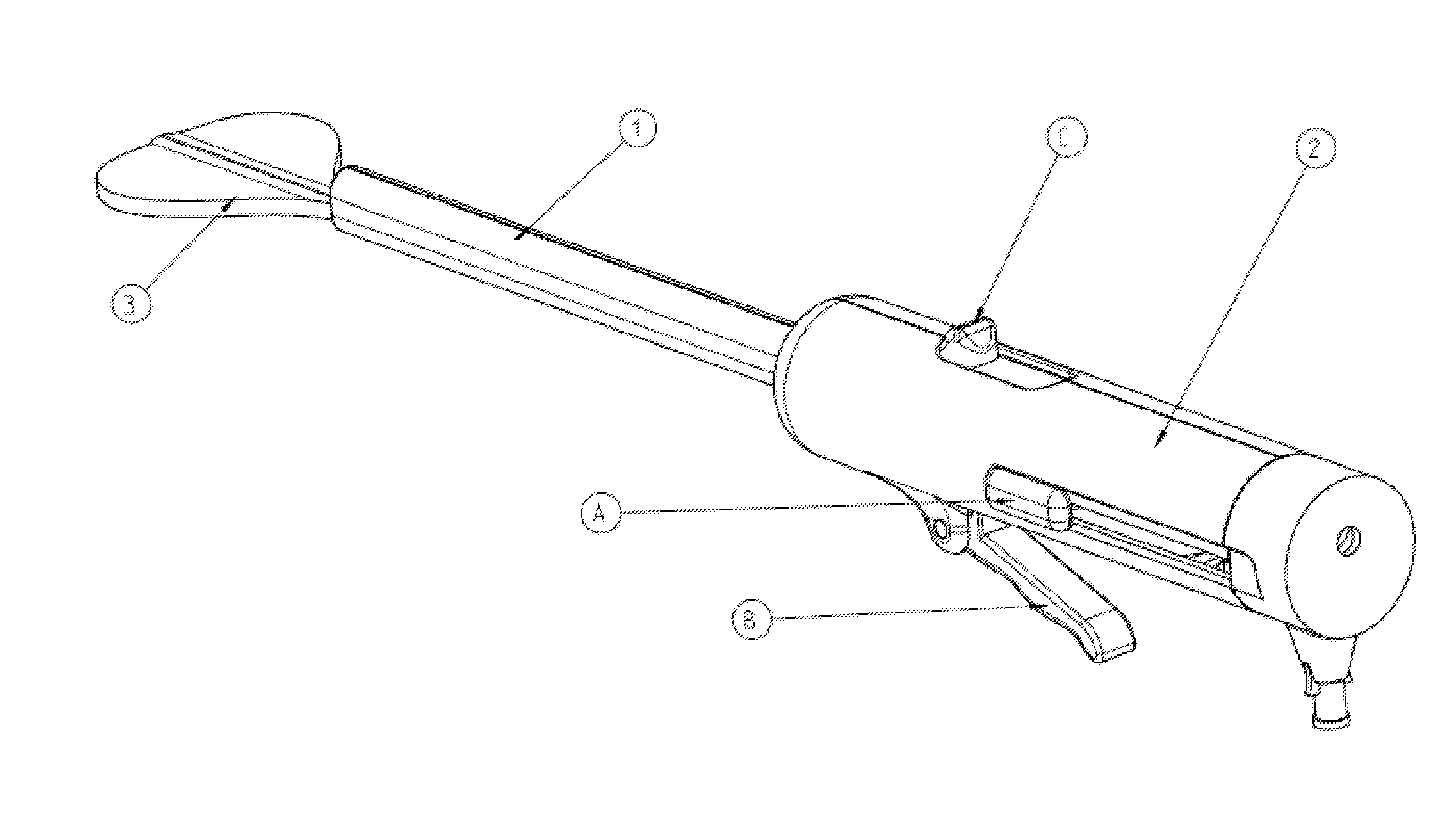 Surgical retractor and use thereof for a thoracoscopic operation