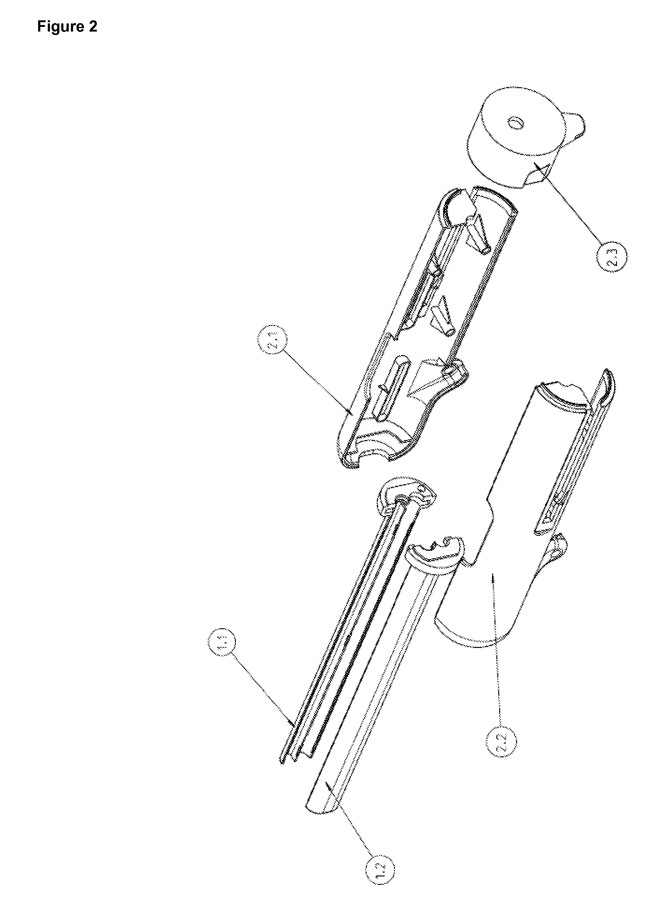 Surgical retractor and use thereof for a thoracoscopic operation