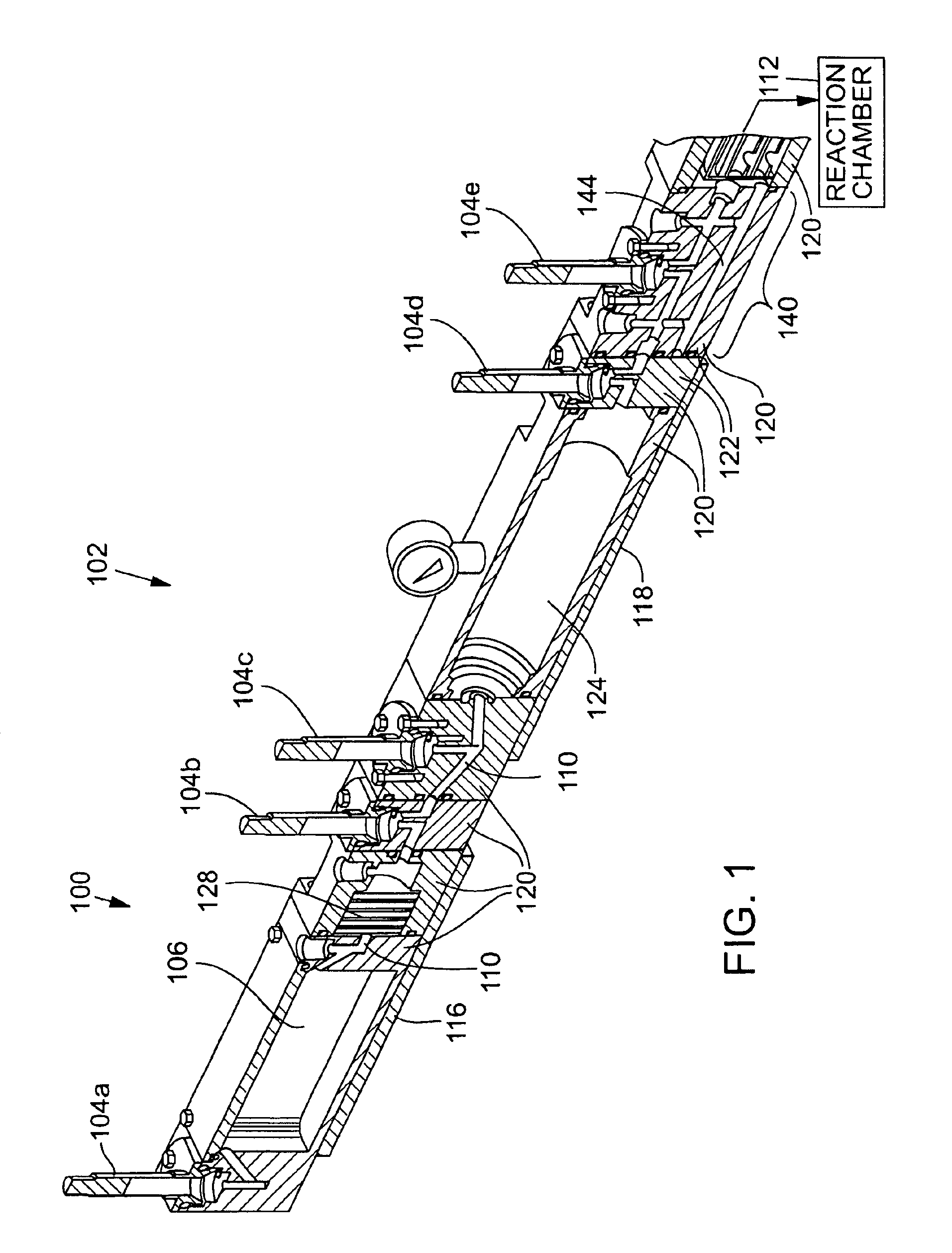 Diaphragm valve for high-temperature precursor supply in atomic layer deposition