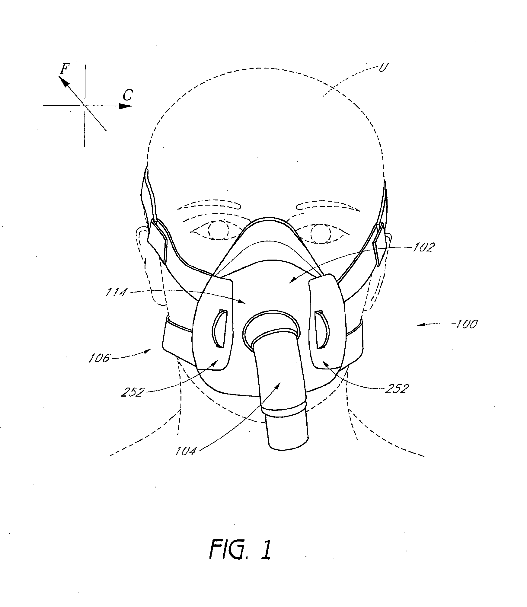 Interface comprising a nasal sealing portion and a rolling hinge