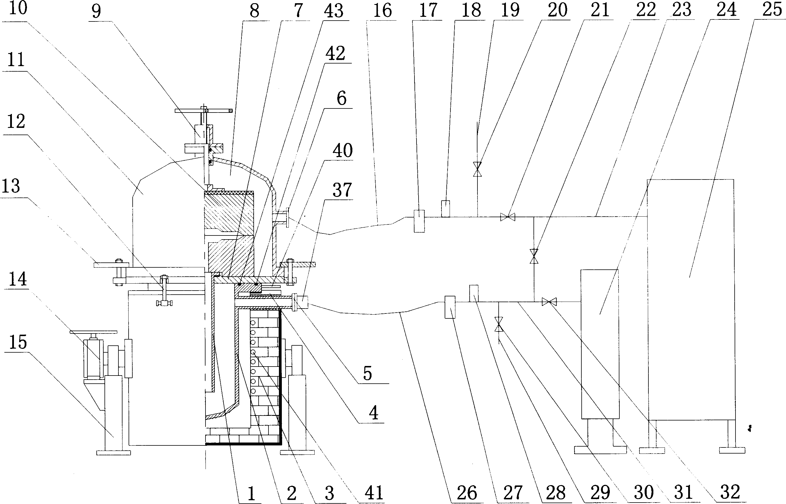 Pressure adjustable casting method and crucible therefor