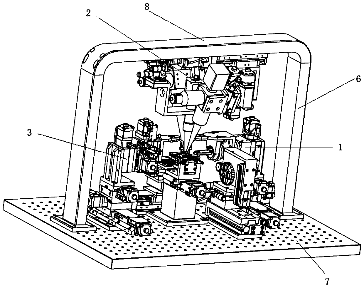 A method for automatic coupling and packaging of butterfly semiconductor lasers