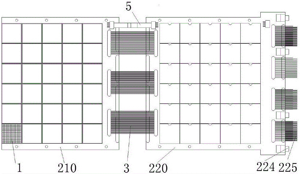 SiPM (Silicon Photomultiplier)-based nuclear medical imaging plate flat panel detector