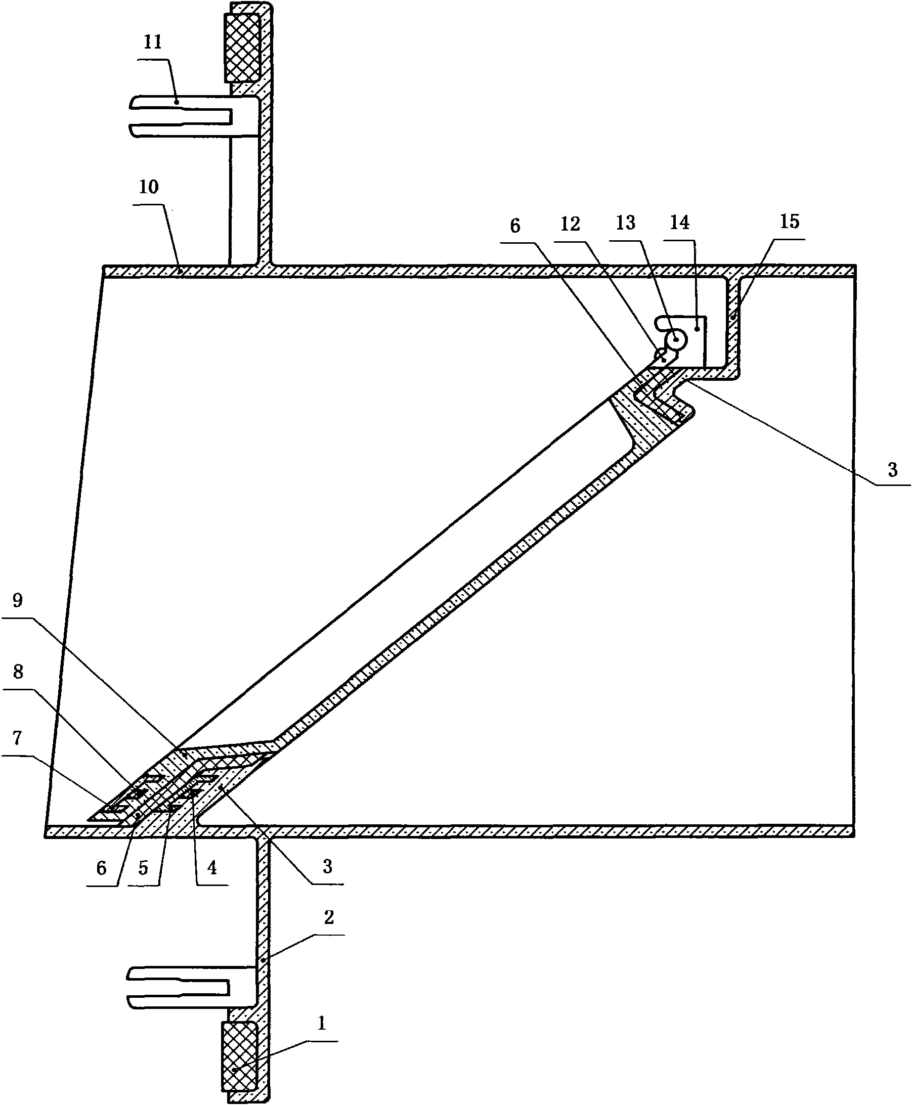 Novel flue check valve