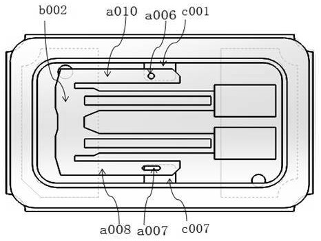 High-vacuum surface-mounted miniature tuning fork quartz crystal resonator and manufacturing method thereof