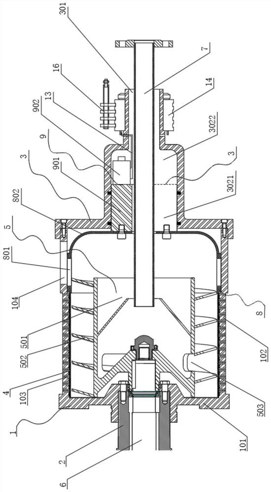 Centrifugal filter unit for horizontal centrifuge