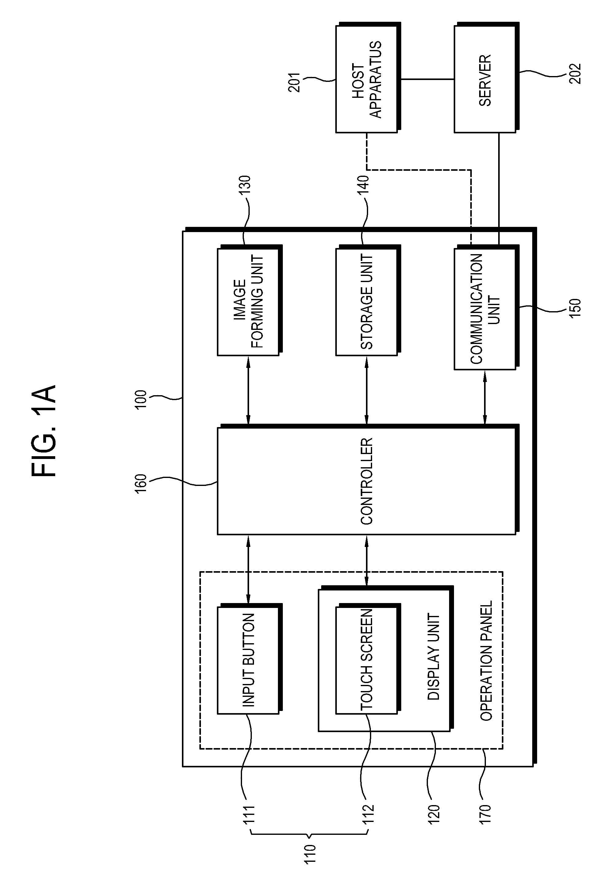 Image forming apparatus and enlargement display method of target area thereof