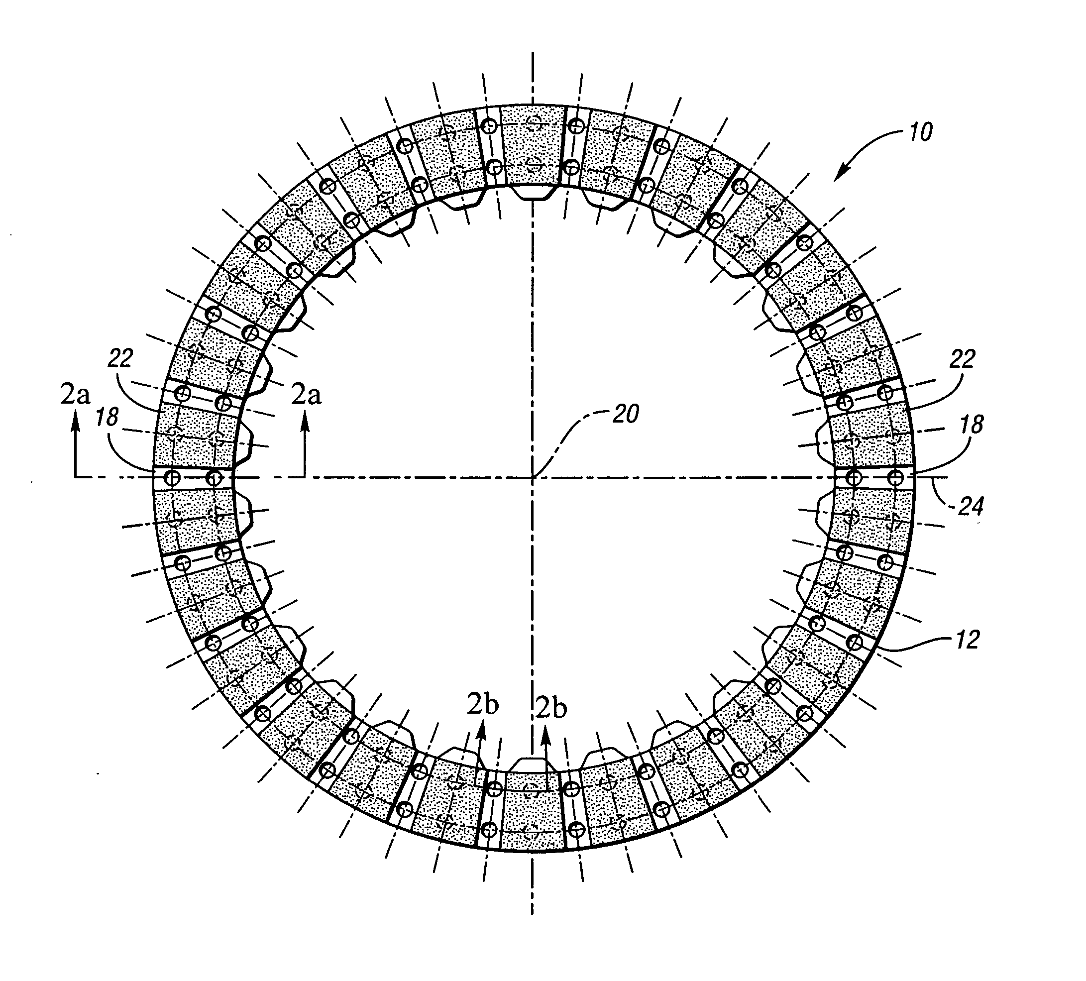 Wet clutch friction plate and method