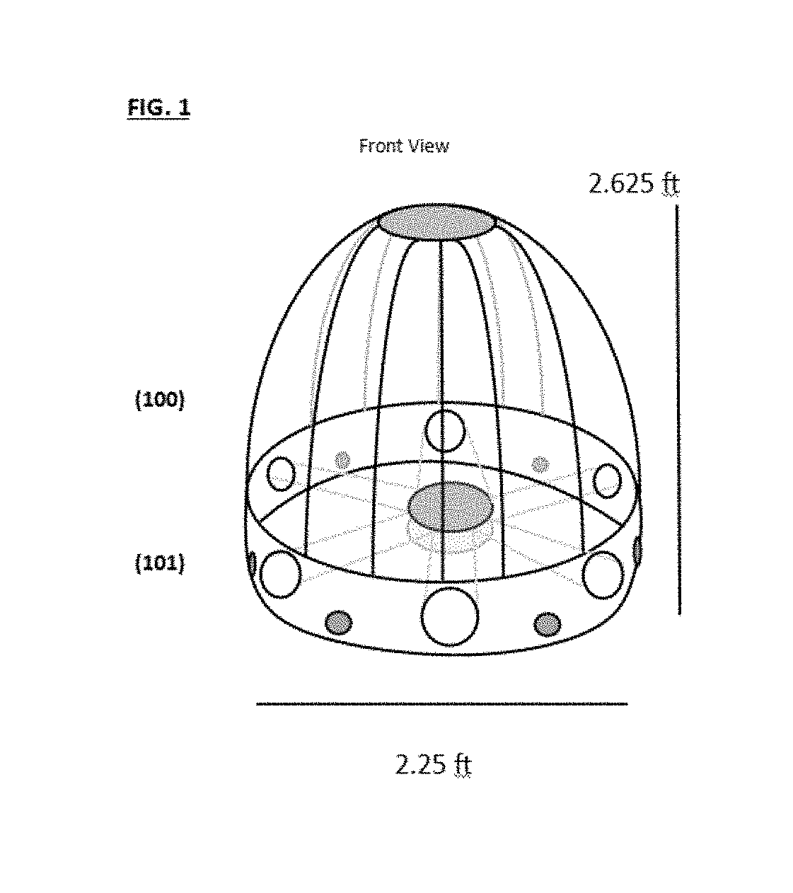 Low Altitude Persistent Surveillance (LAPS-1) Airship