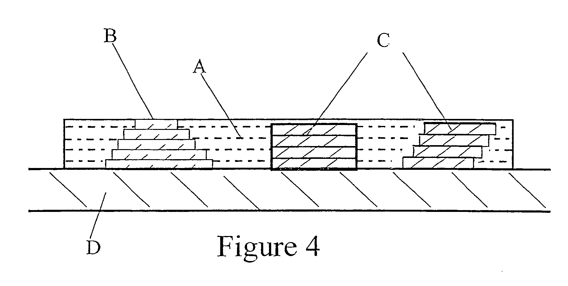 Production of composites articles composed of thin layers