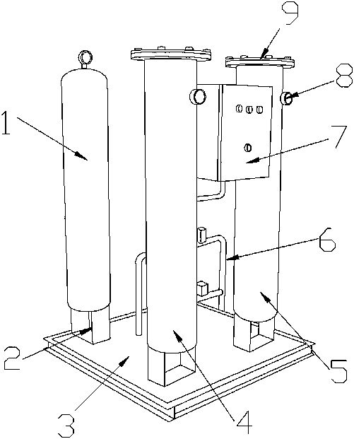 Aquaculture apparatus with pure oxygen supply