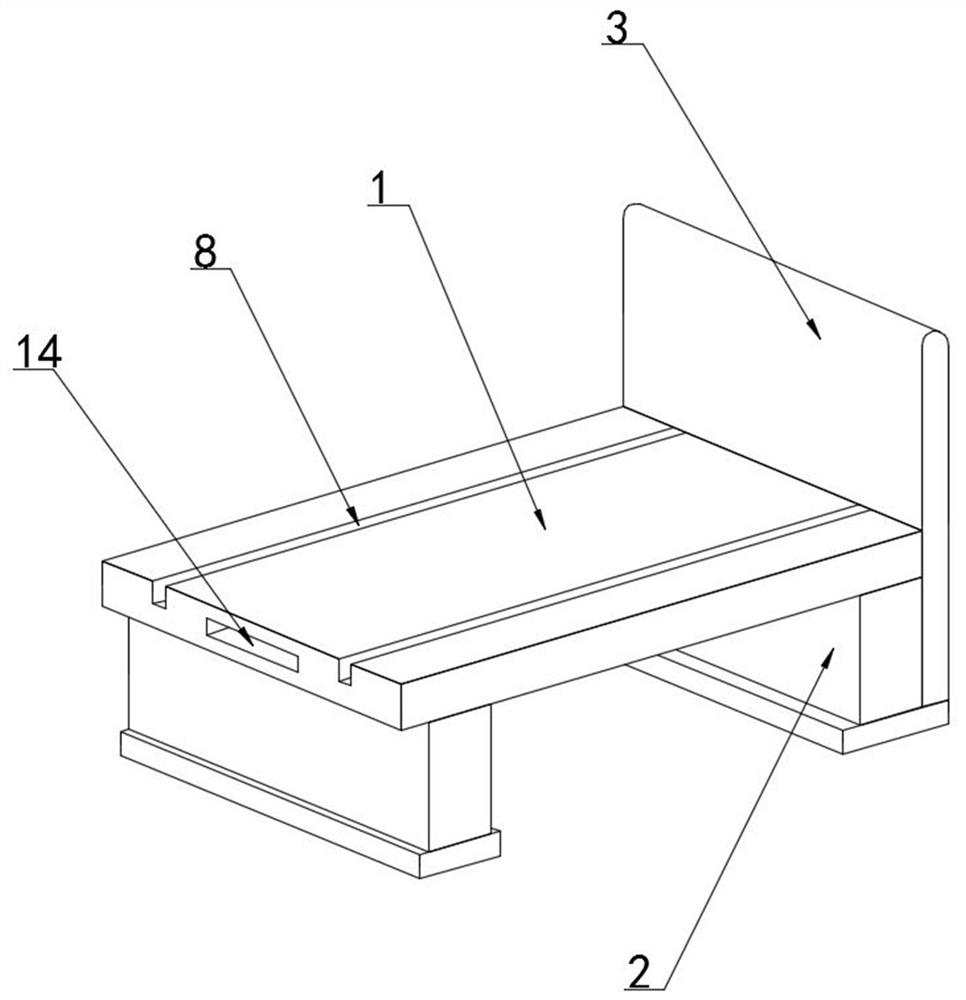 A combined nursing device for thoracic surgery