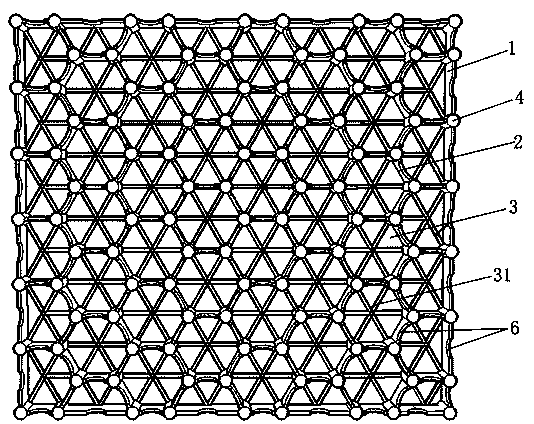 Lawn road laying device and high-quality lawn planting method adopting same