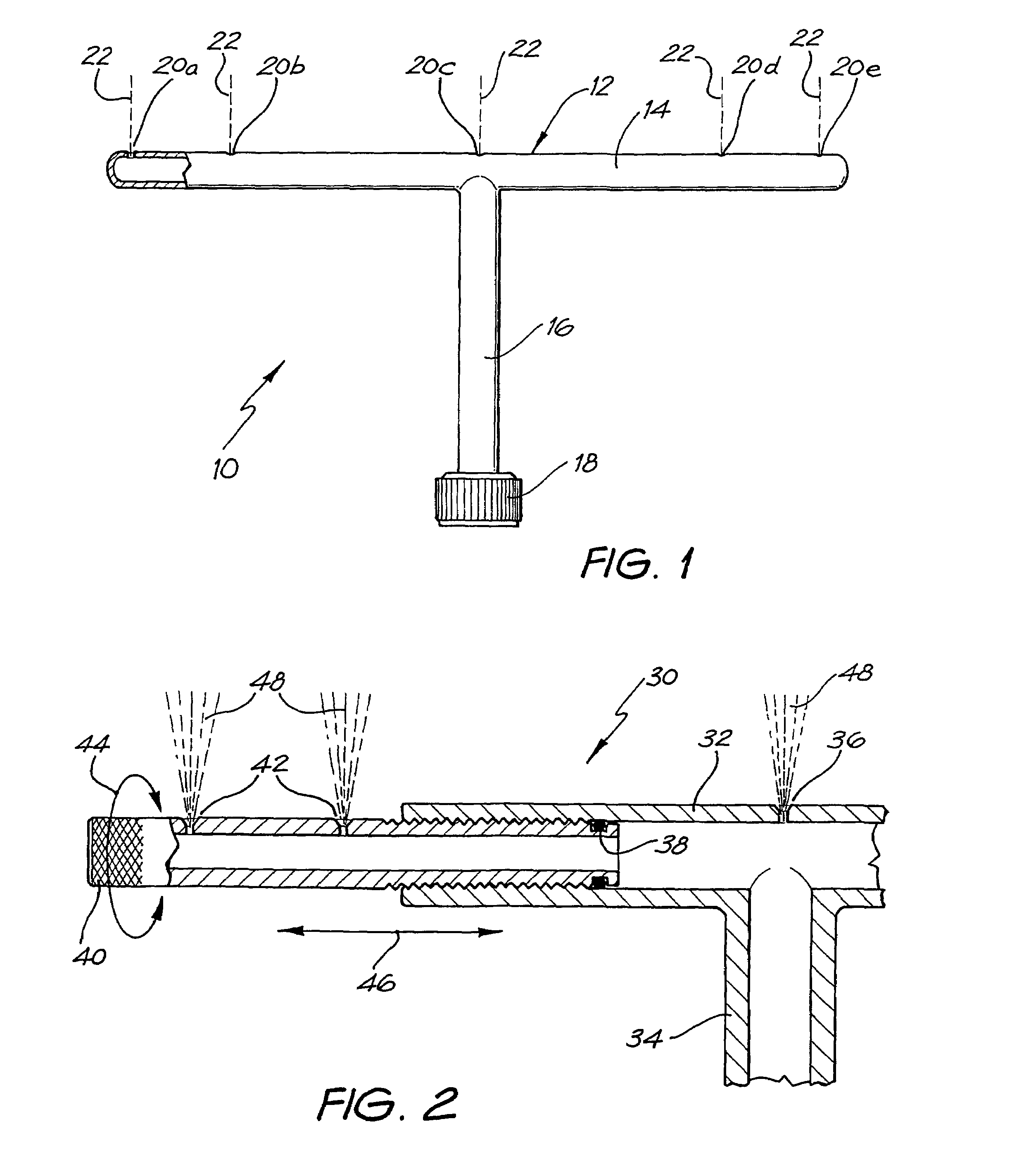 Pour-on application method and devices