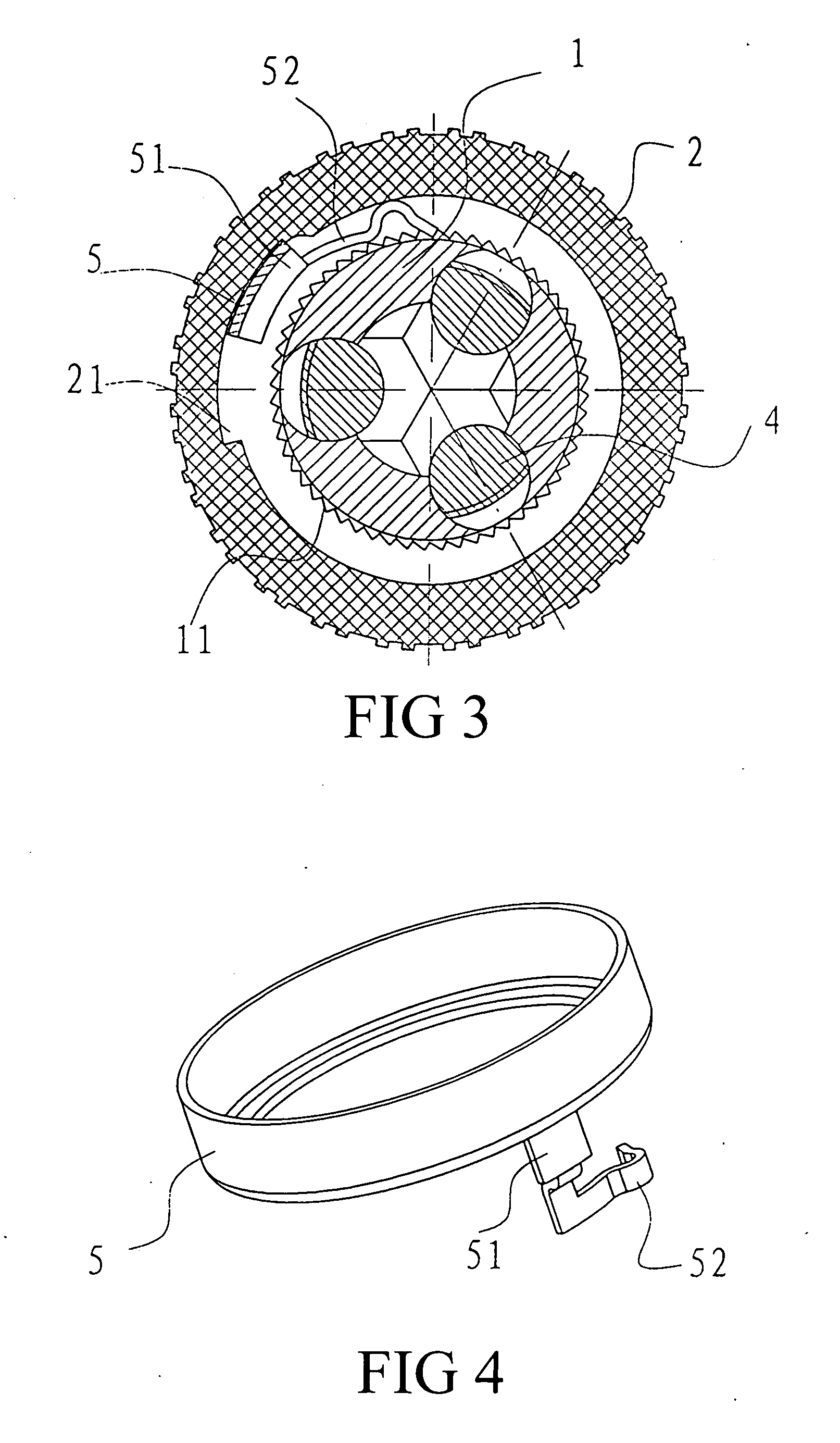 Lock type manually tightened chuck