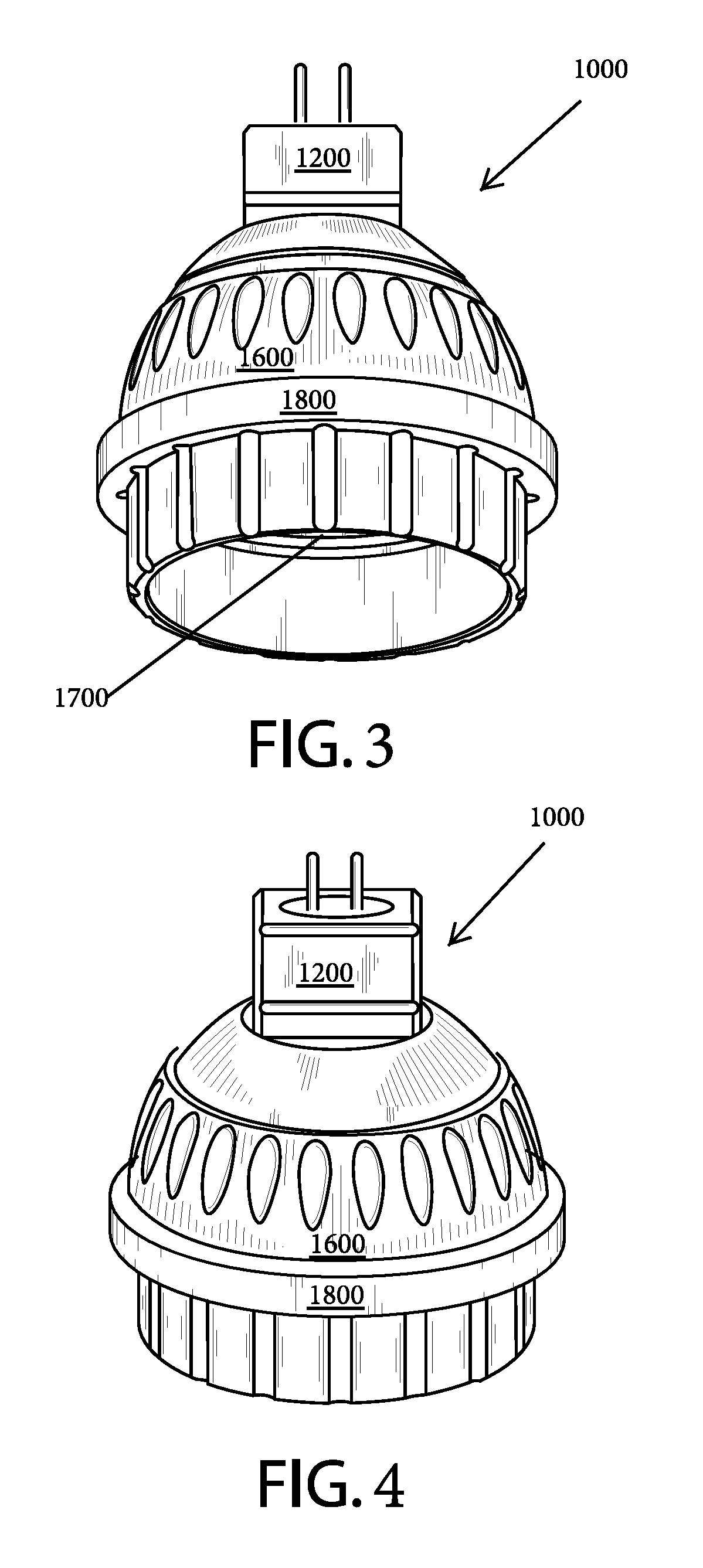 Light module with self-aligning electrical and mechanical connection