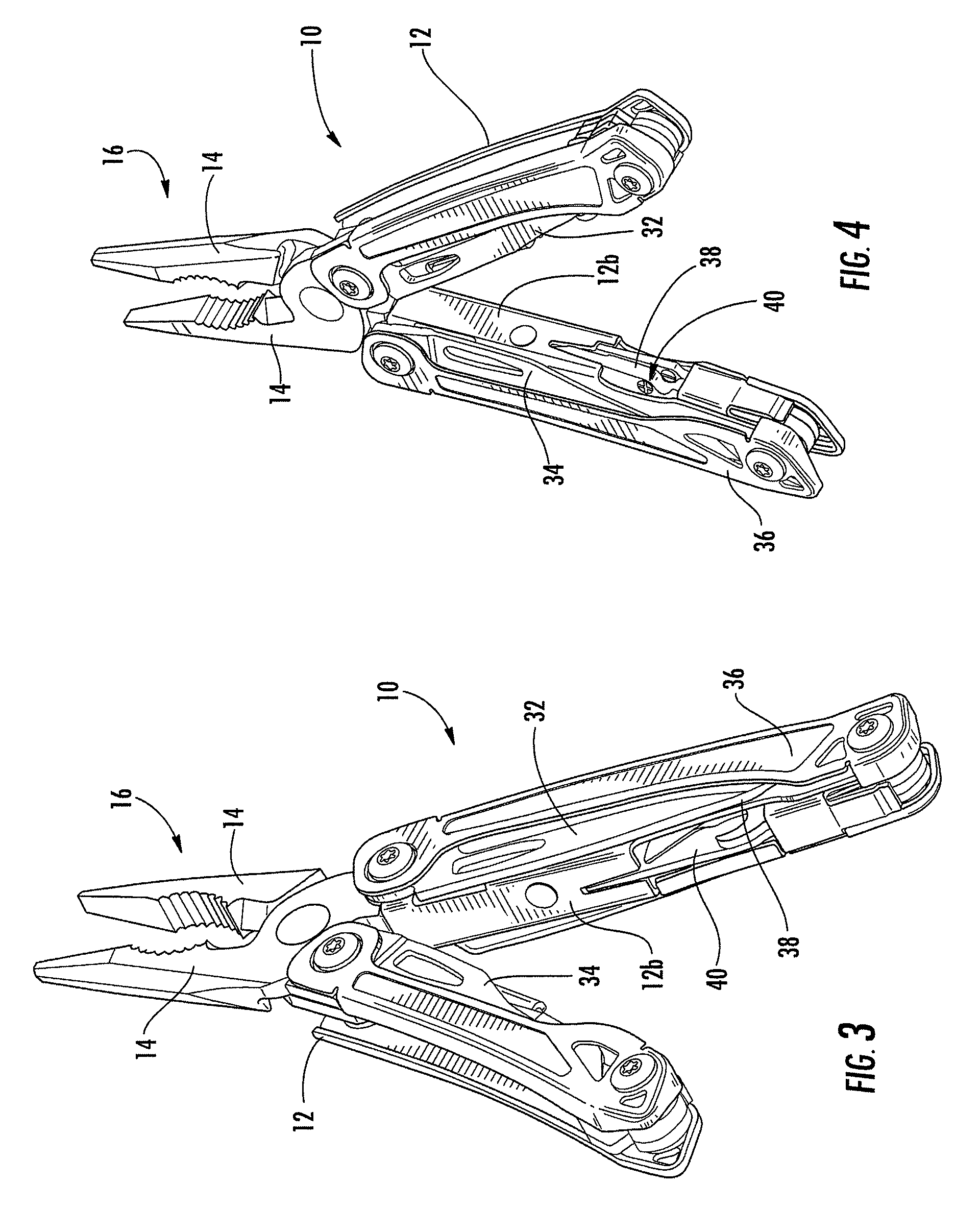 Multipurpose tool configured to facilitate access to individual tool members