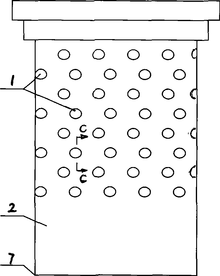 Engine cylinder without carbon accumulation