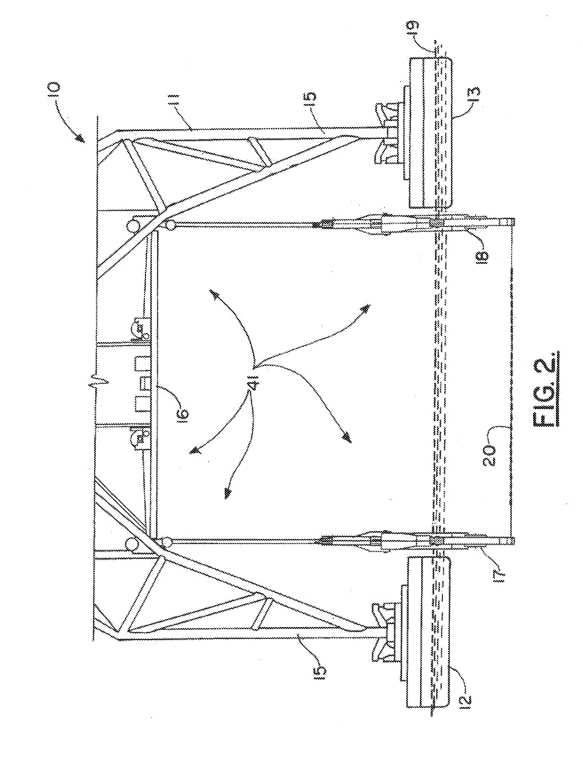 Method and apparatus for removing underwater platforms