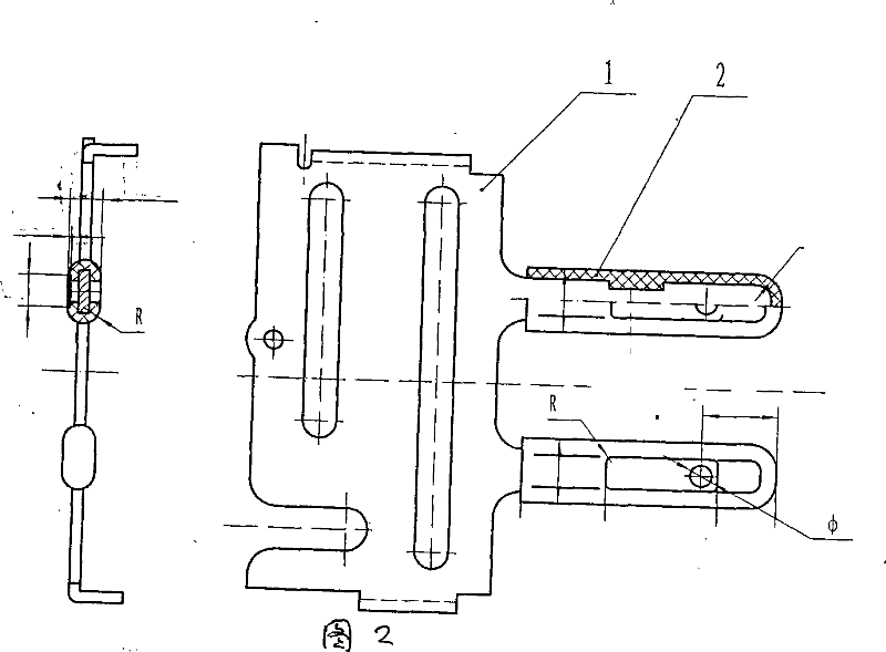 Method and device for positioning working position of double power supply switch device circuit breaker