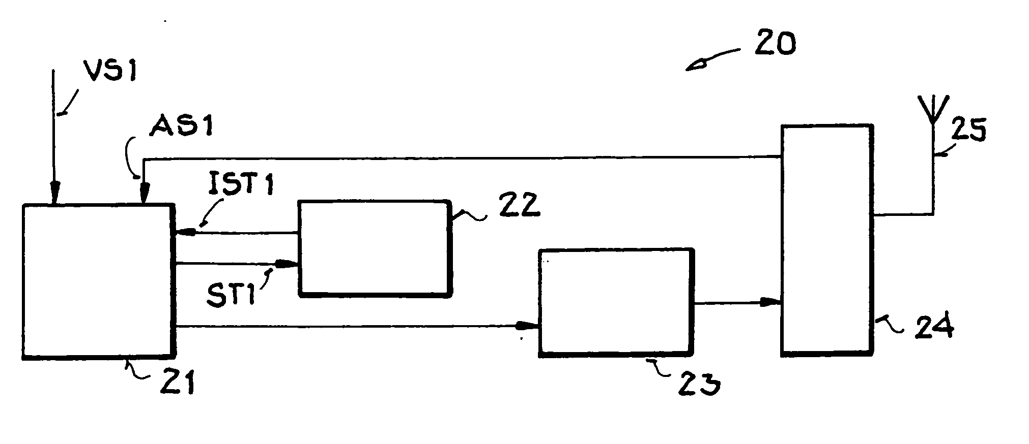 Selection method for data communication between base station and transponders