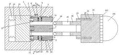 Bridge illuminating lamp device