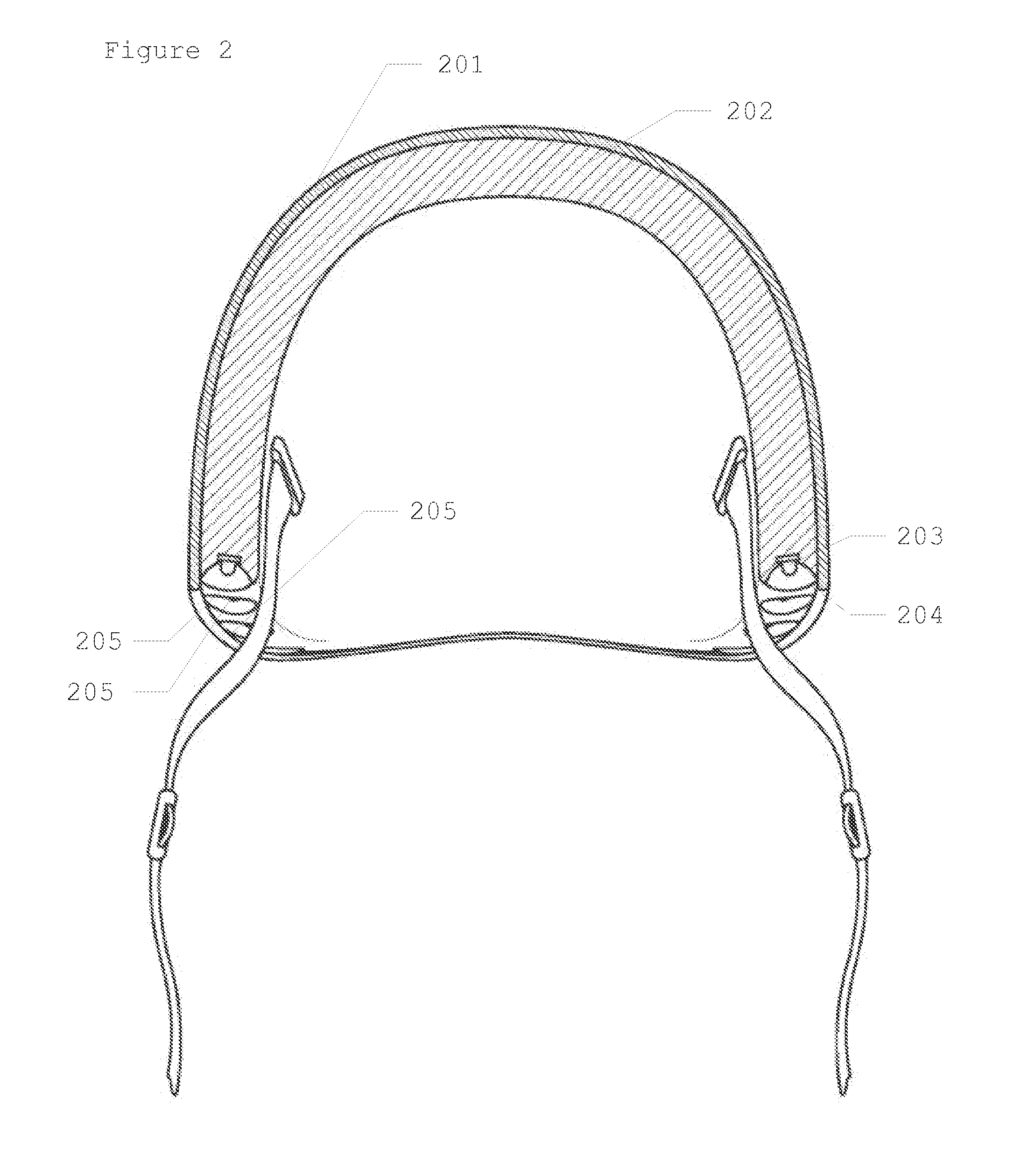 Portable LED Lighting Helmet To Illuminate a Cyclist Or A Subject While Riding Or Otherwise in Motion