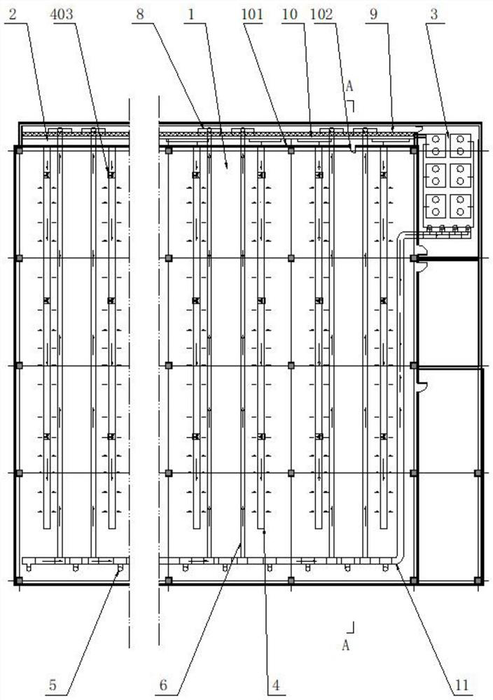 Circulating air temperature control greenhouse system and temperature control method thereof