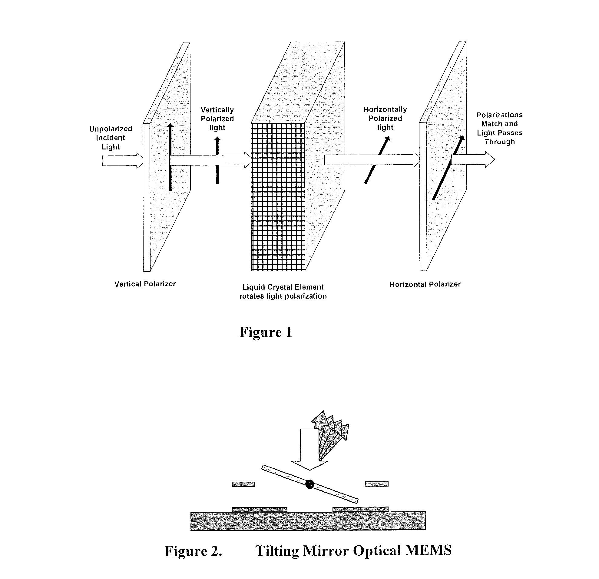 Electronically controlled volume phase grating devices, systems and fabrication methods