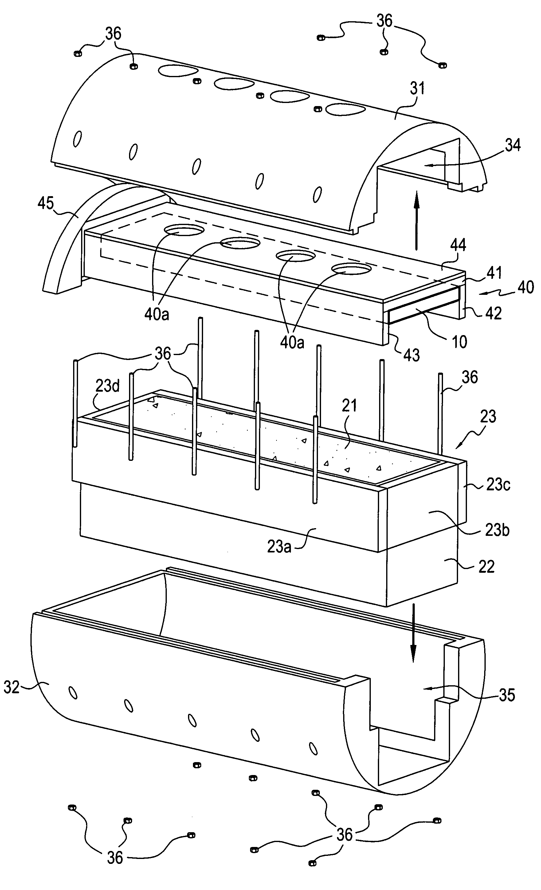 Thermal erosion test device and method for testing thermal protection materials of solid propellant thrusters