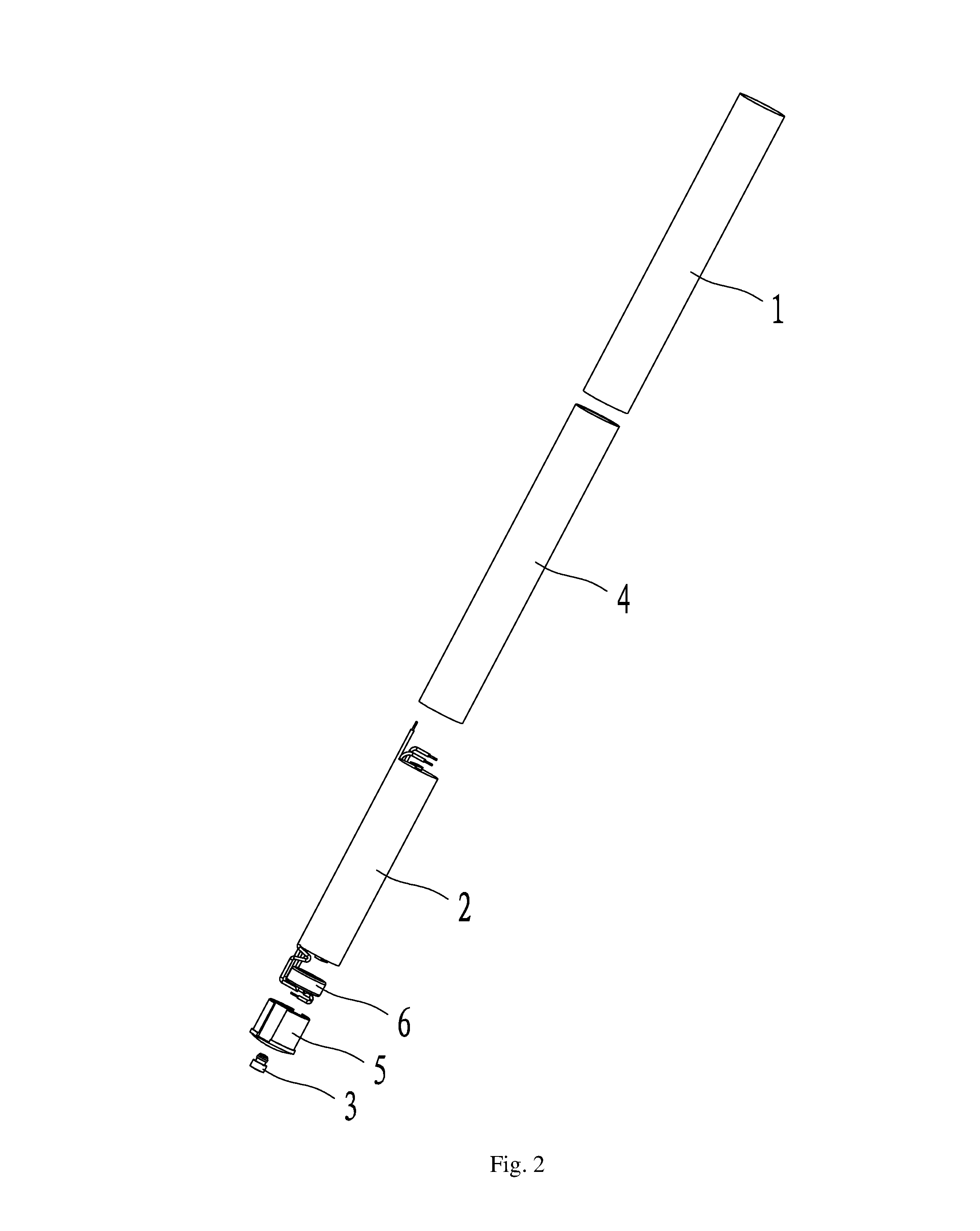 Battery component and electronic cigarette