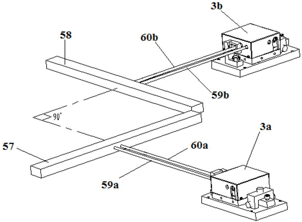 Two-dimension cord design dynamic photoelectric targeting interferometry device