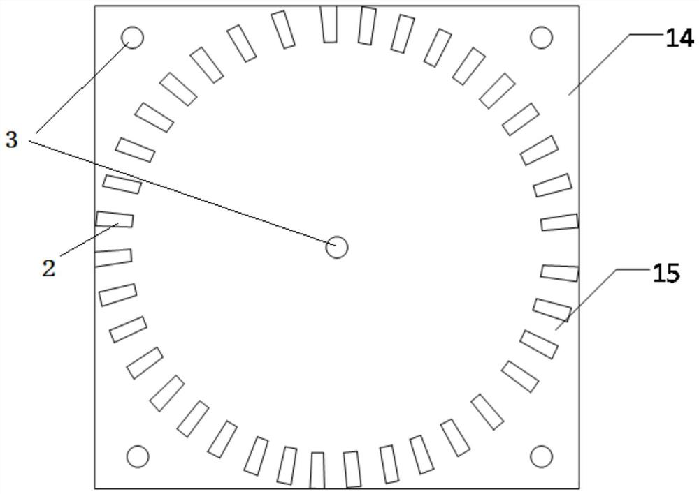 Annular sample considering pressing force