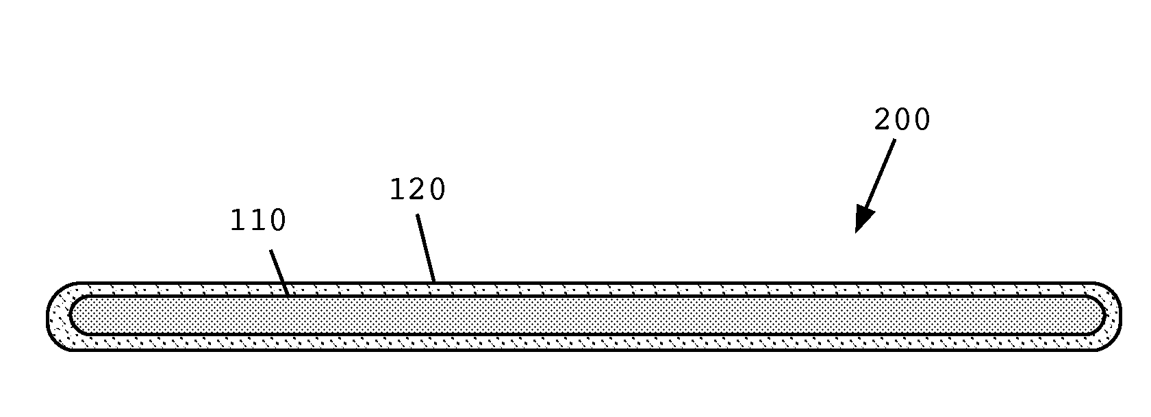 Sheathed nanotube fiber and method of forming same