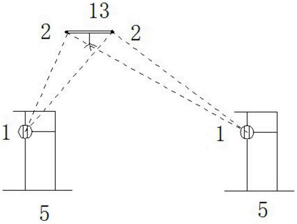 Calibration method and device for positioning and attitude determination system of coal mining machine based on laser scanning