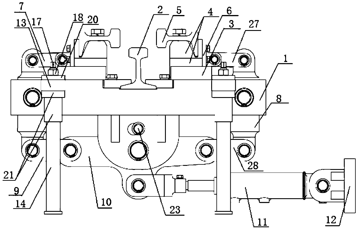 A parallel motion vehicle deceleration system