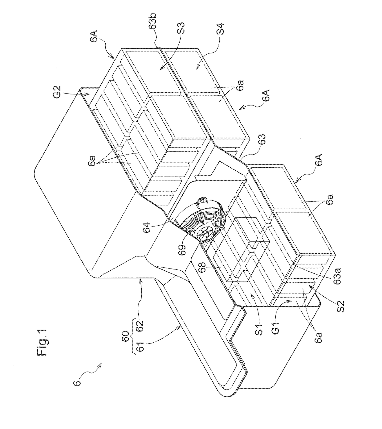 Electric Work Vehicle, Battery Pack for Electric Work Vehicle and Contactless Charging System