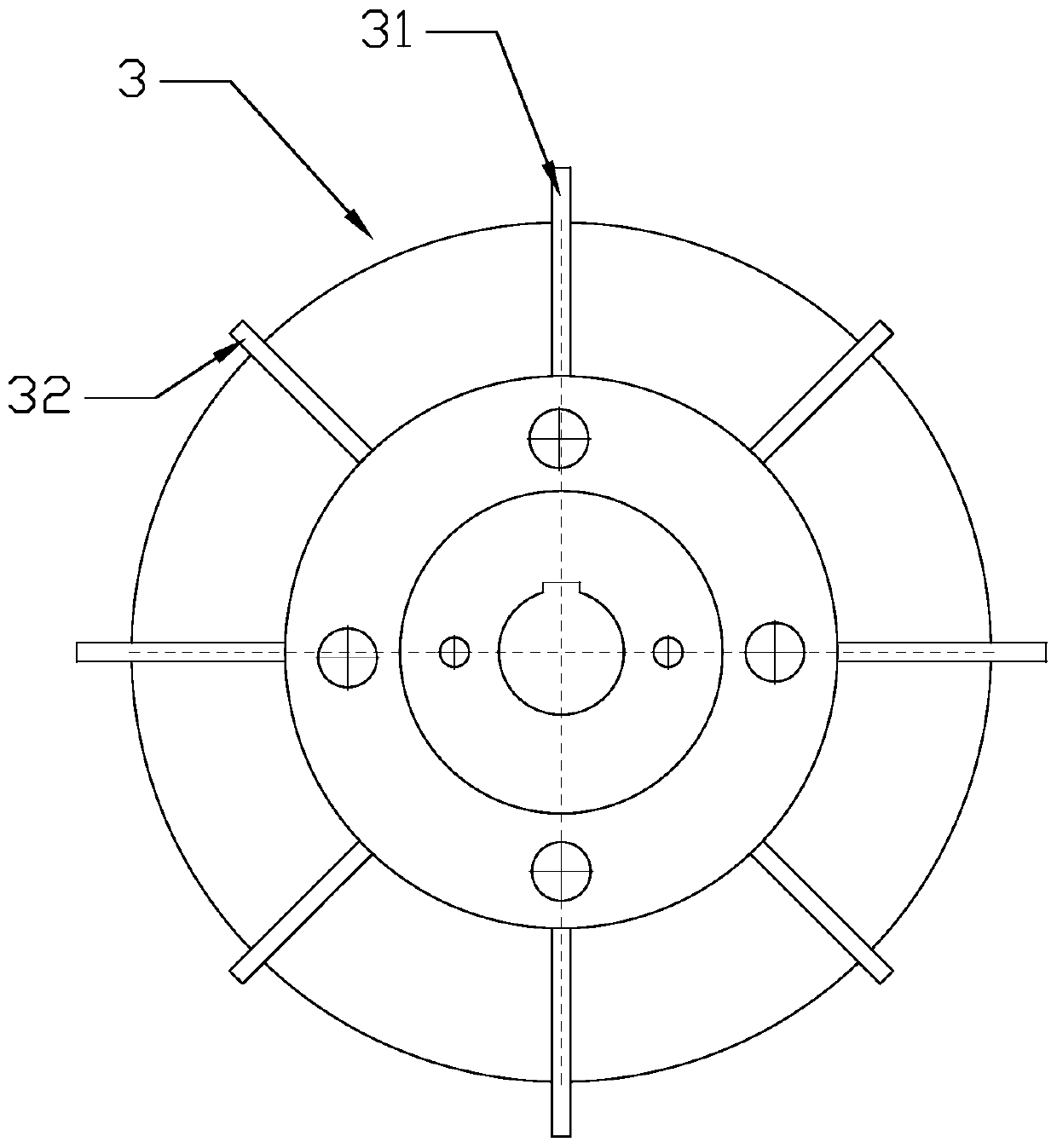 Composite heat dissipation structure of vehicle generator