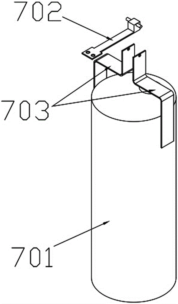 Automatic down filling machine down filling system by means of weighing mode