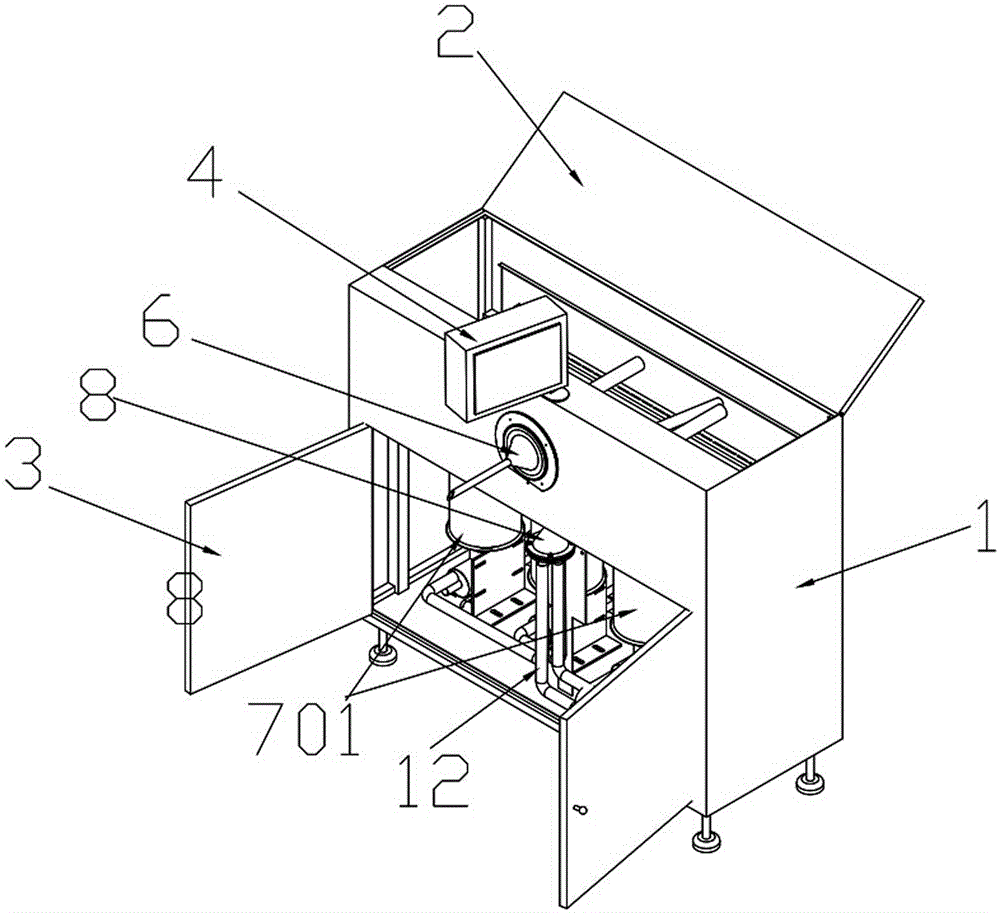 Automatic down filling machine down filling system by means of weighing mode