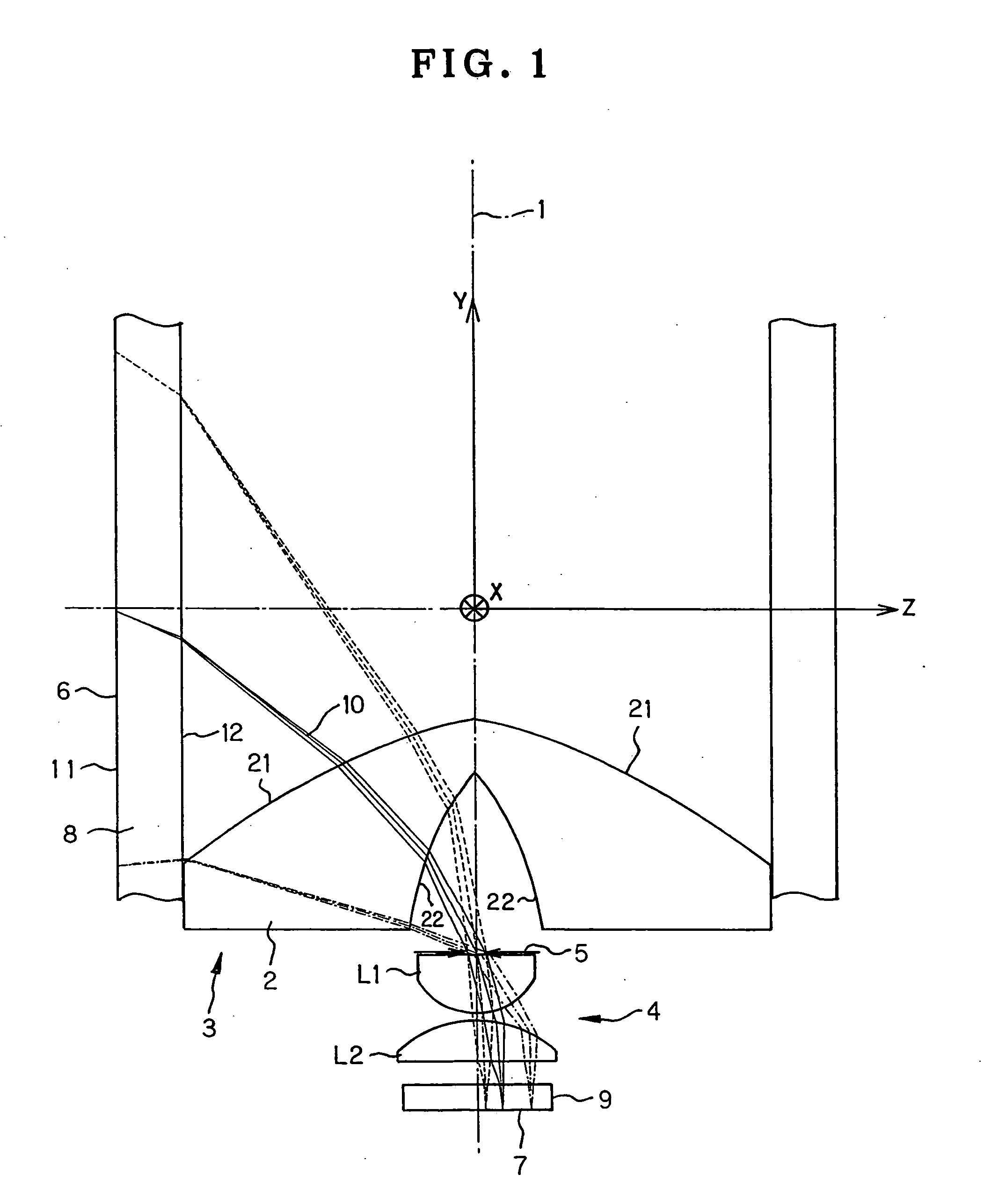 Transmitting optical element and optical system using the same