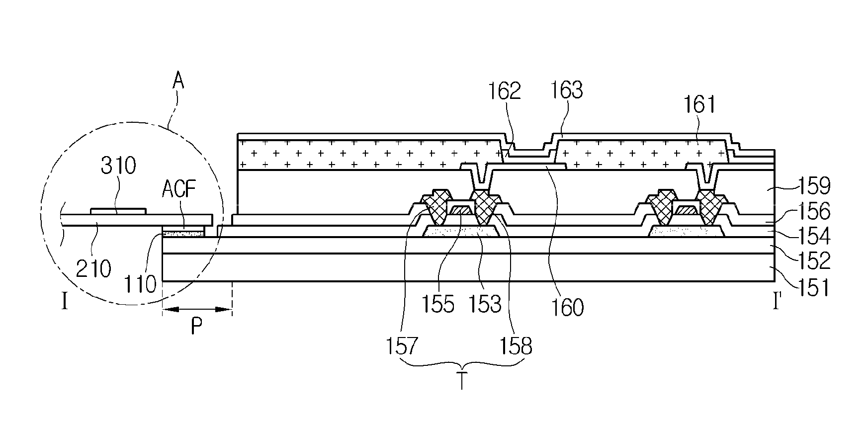 Organic light emitting display device and reworking method thereof