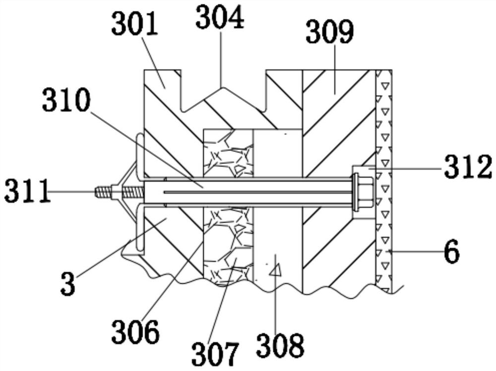 A prefabricated building wall with thermal insulation function