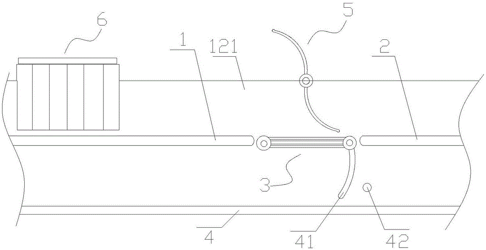 Weighing and removing mechanism of egg sorting device